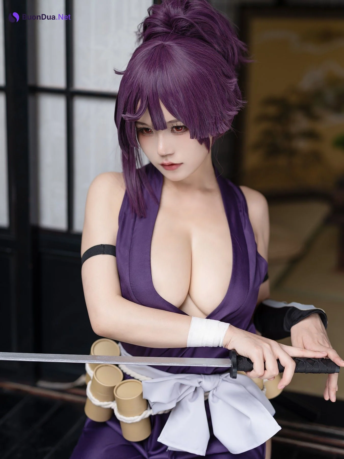 Coser@小仓千代w No.060 Yuzuriha 地狱楽 杠 - Photo 19