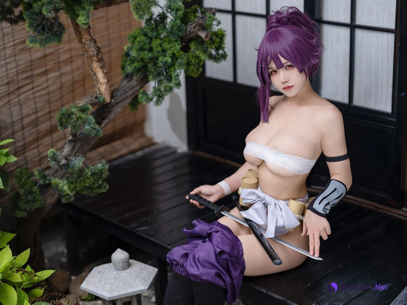 Coser@小仓千代w No.060 Yuzuriha 地狱楽 杠 - Photo 4