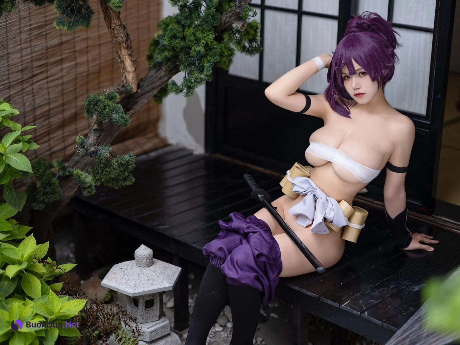 Coser@小仓千代w No.060 Yuzuriha 地狱楽 杠 - Photo 5