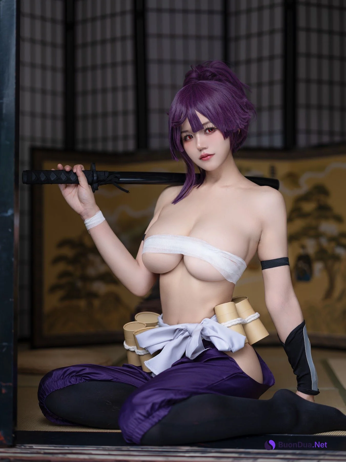 Coser@小仓千代w No.060 Yuzuriha 地狱楽 杠 - Photo 7
