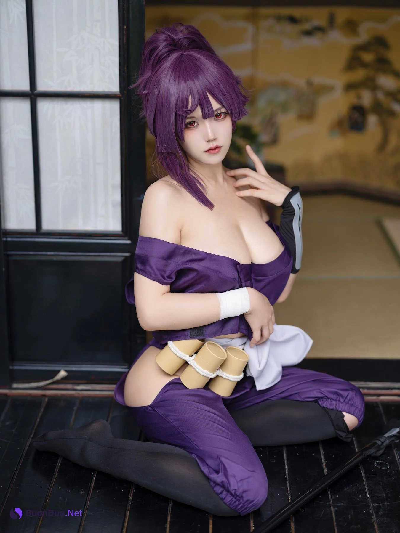Coser@小仓千代w No.060 Yuzuriha 地狱楽 杠 - Photo 8