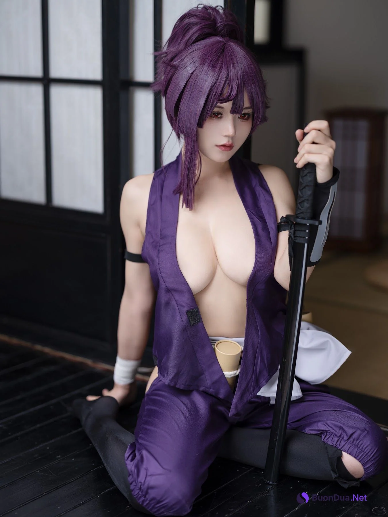 Coser@小仓千代w No.060 Yuzuriha 地狱楽 杠 - Photo 9