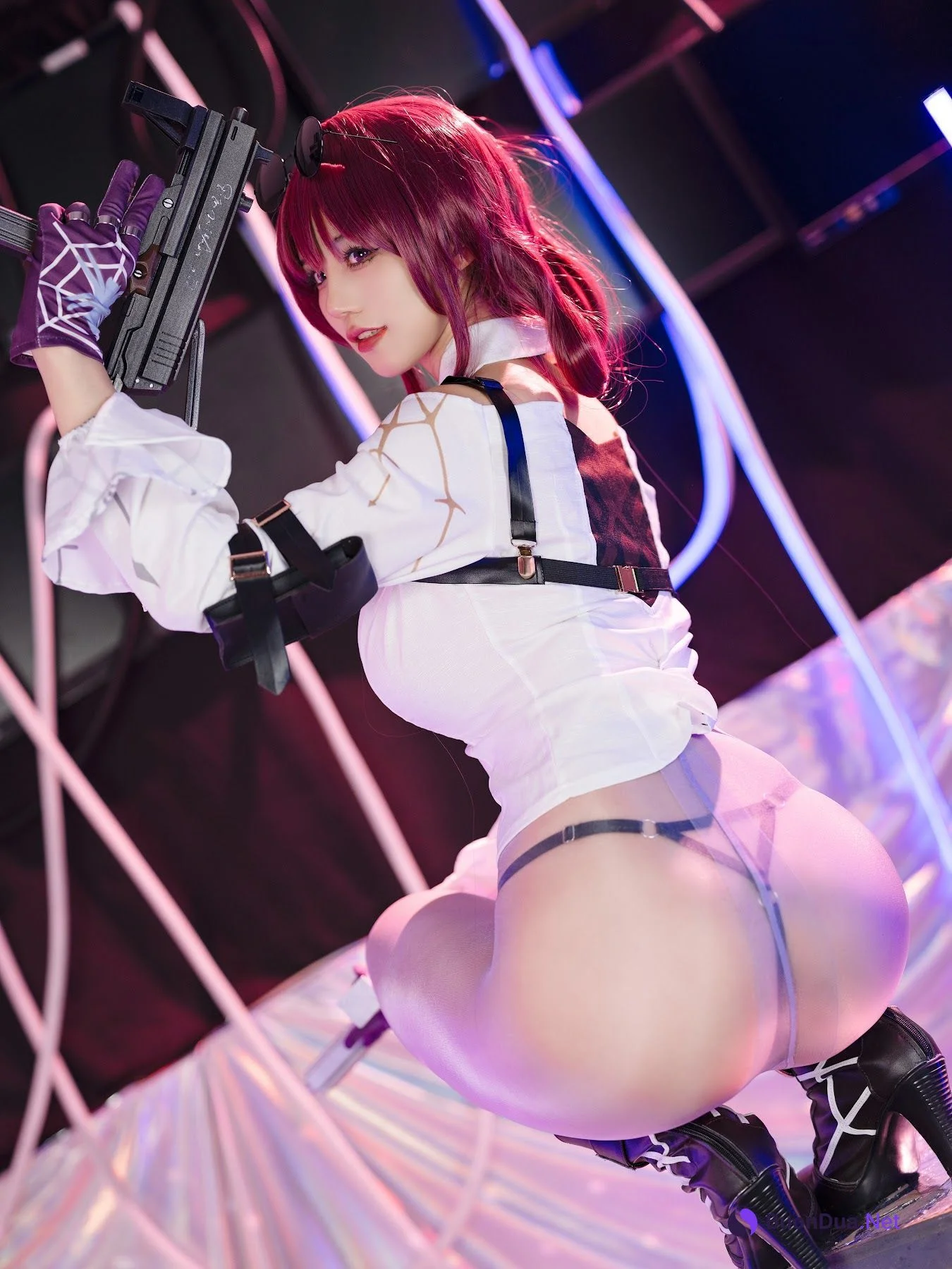 Coser@小仓千代w No.062 Kafka HSR 卡芙卡 - Photo 12
