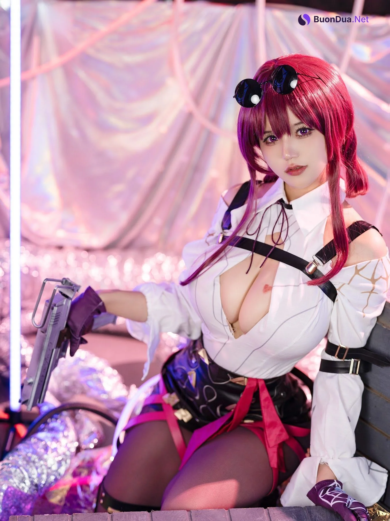 Coser@小仓千代w No.062 Kafka HSR 卡芙卡 - Photo 14