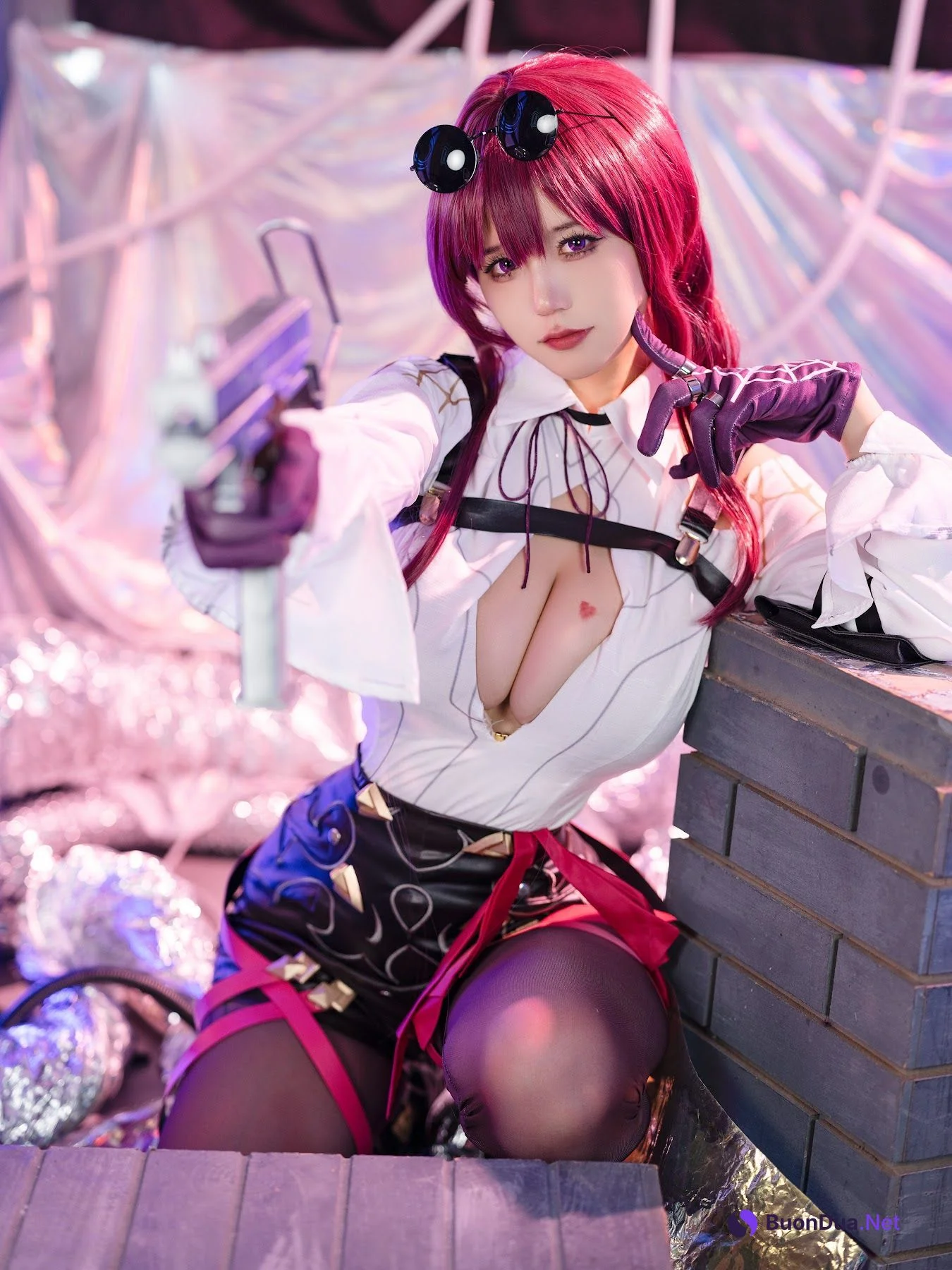 Coser@小仓千代w No.062 Kafka HSR 卡芙卡 - Photo 15