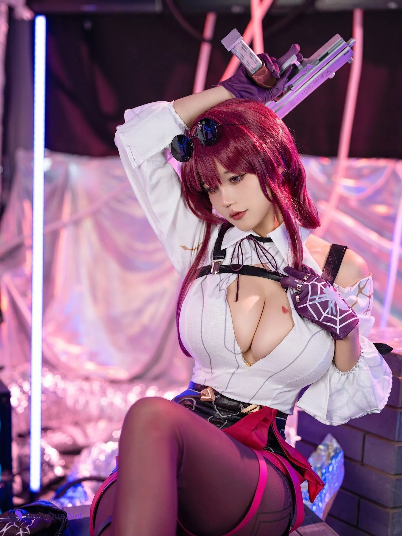 Coser@小仓千代w No.062 Kafka HSR 卡芙卡 - Photo 16