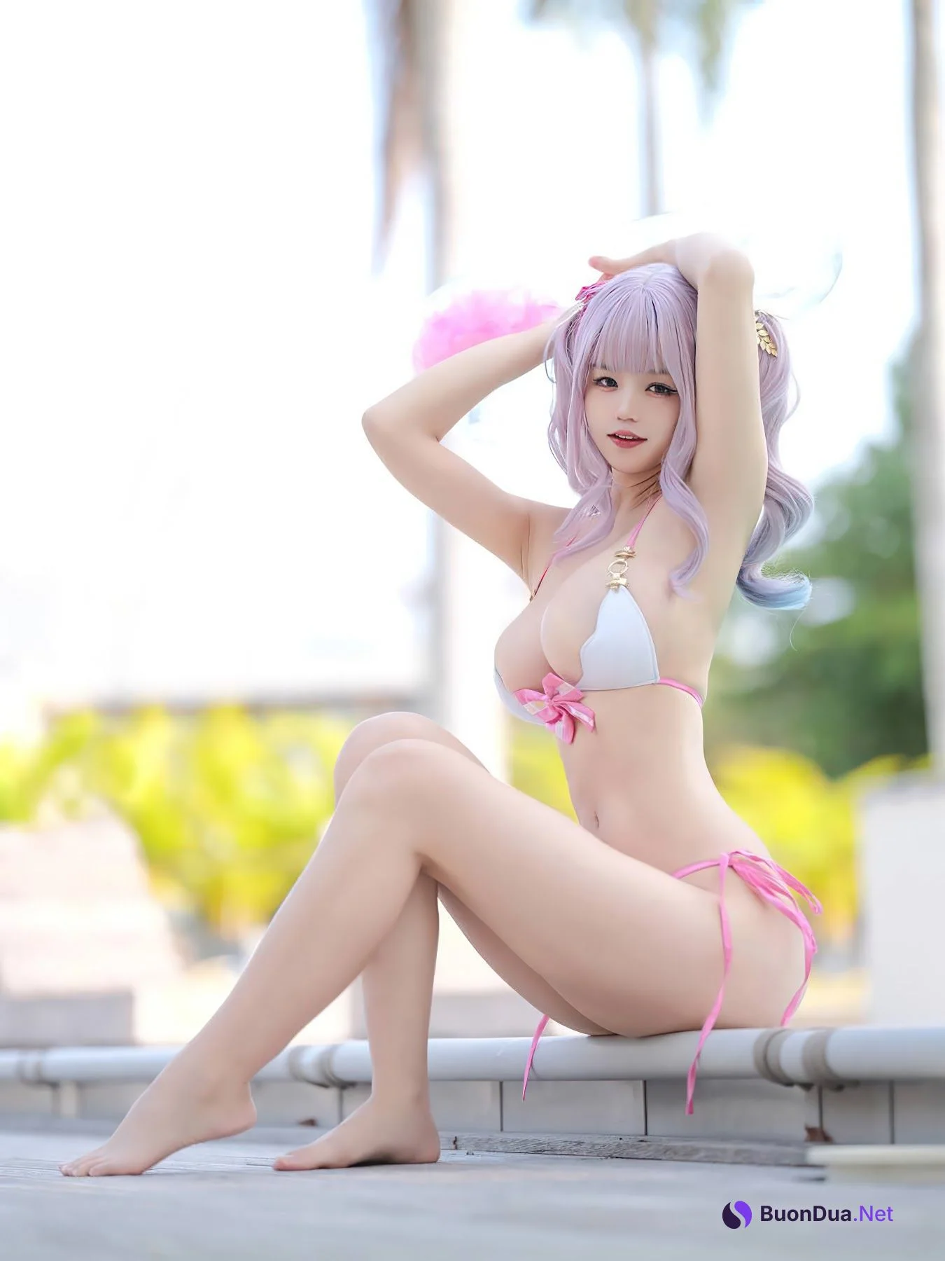 Coser@小仓千代w No.069 普利茅斯泳装 - 照片 17