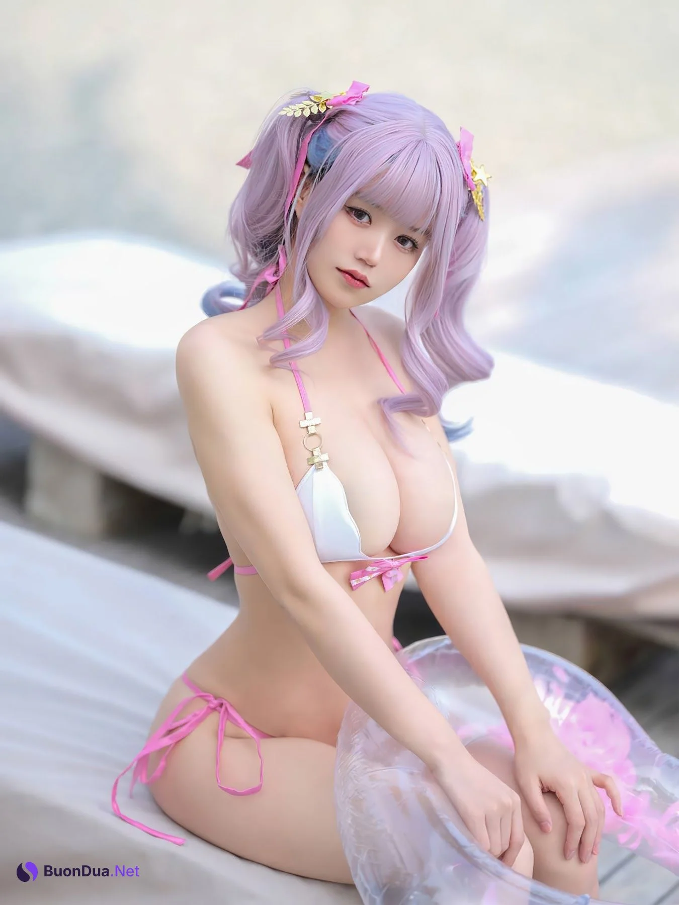 Coser@小仓千代w No.069 普利茅斯泳装 - 照片 4