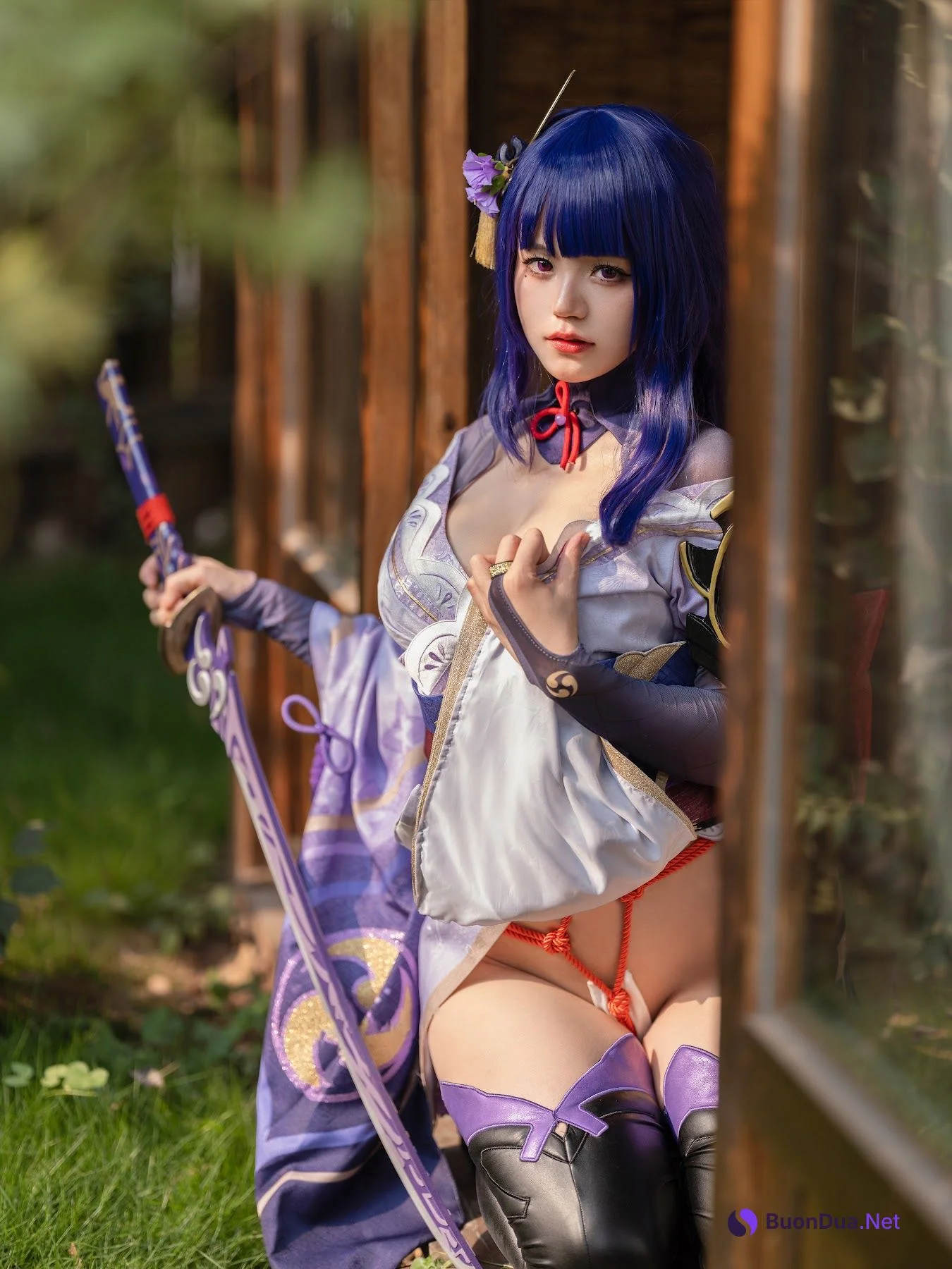 Coser@小仓千代w No.071 原神 雷电将军 - 사진 14