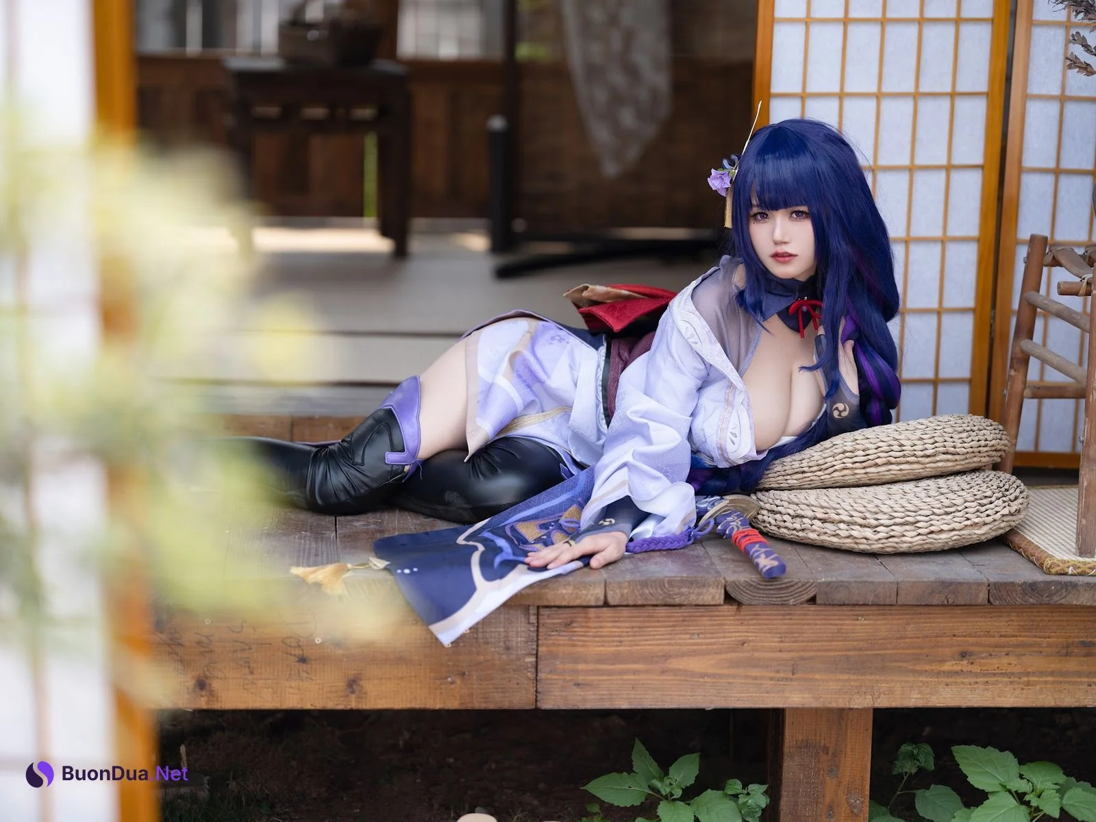 Coser@小仓千代w No.071 原神 雷电将军 - 사진 2
