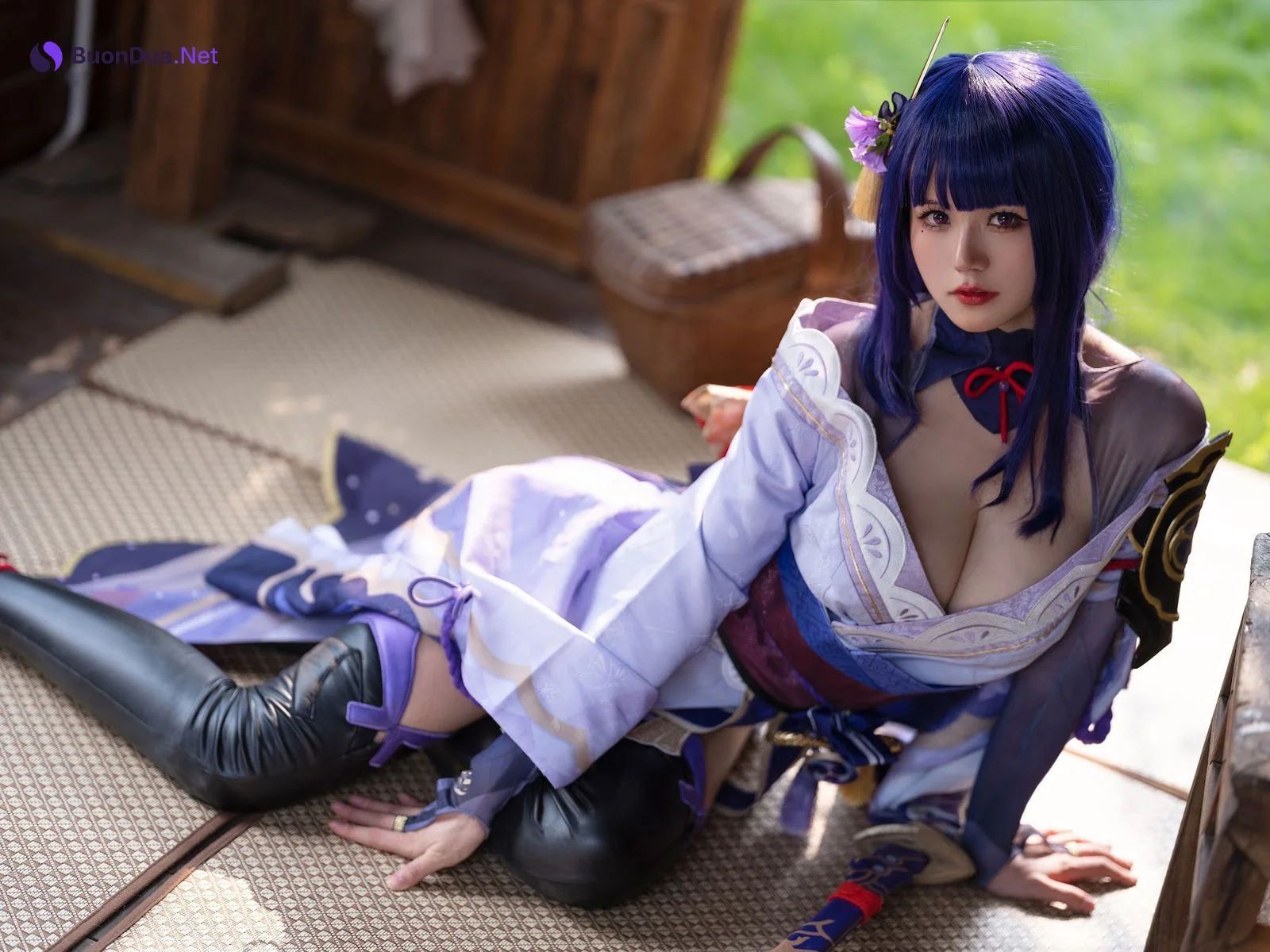 Coser@小仓千代w No.071 原神 雷电将军 - 사진 4