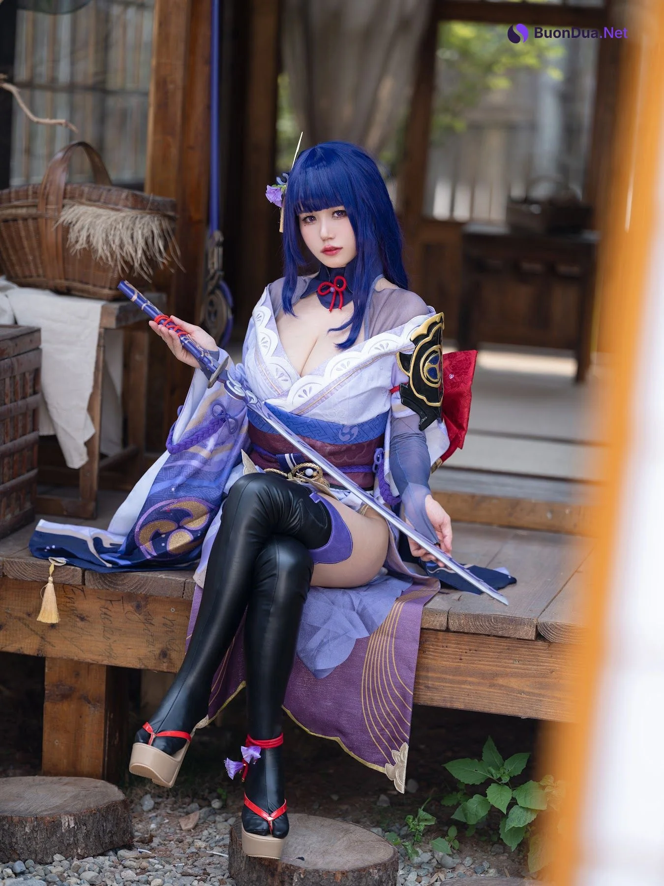 Coser@小仓千代w No.071 原神 雷电将军 - 사진 7