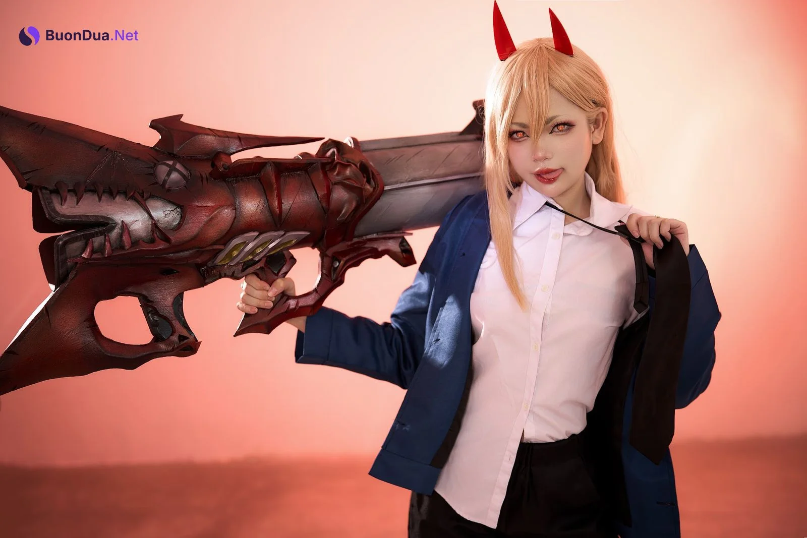 Coser@ZinieQ – Chainsaw Man Power 电锯人 帕瓦 - รูปภาพ 3