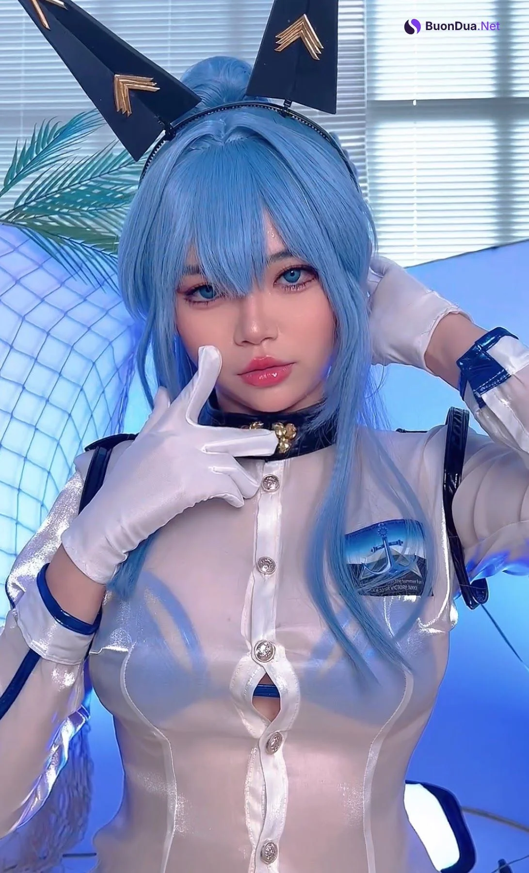 Coser@ZinieQ – Helm x Anis NIKKE Cosplay - Photo 5