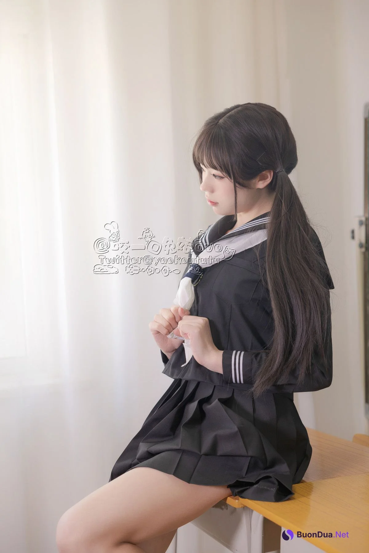 Cosplay 黏黏团子兔 放课后 - Photo 13