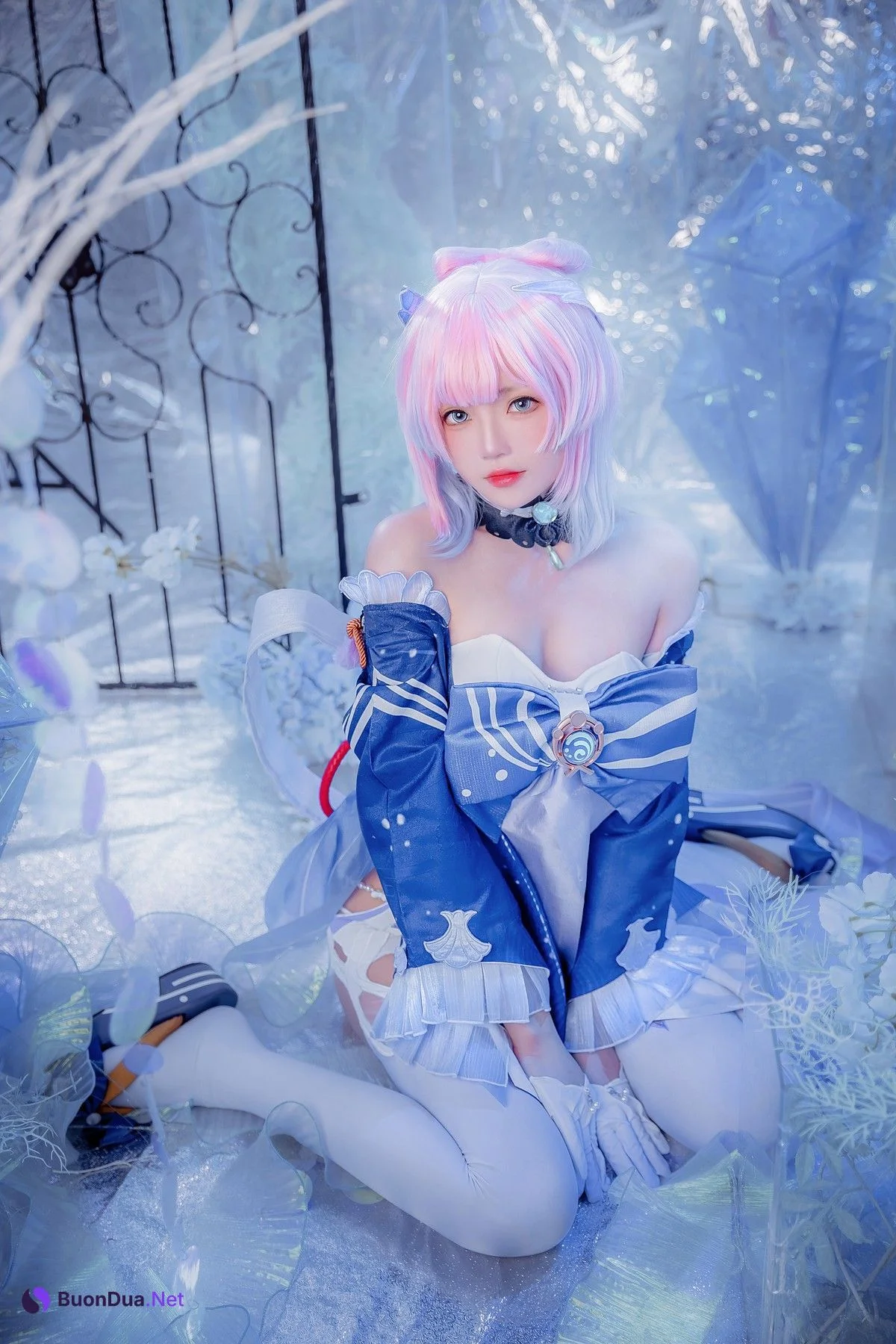 Cosplay 桜桃喵 珊瑚宫心海 - Photo 11