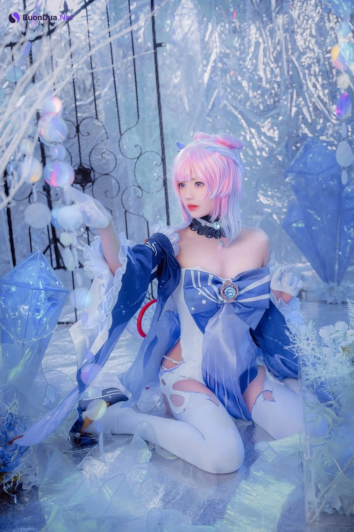 Cosplay 桜桃喵 珊瑚宫心海 - Photo 12