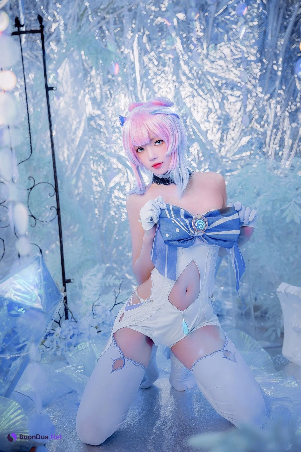 Cosplay 桜桃喵 珊瑚宫心海 - Photo 17