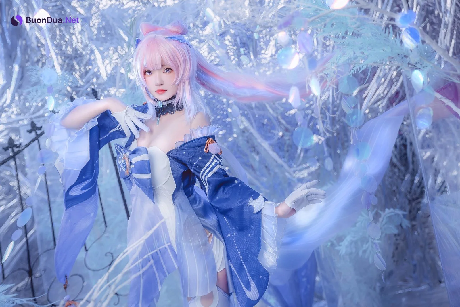Cosplay 桜桃喵 珊瑚宫心海 - Photo 2