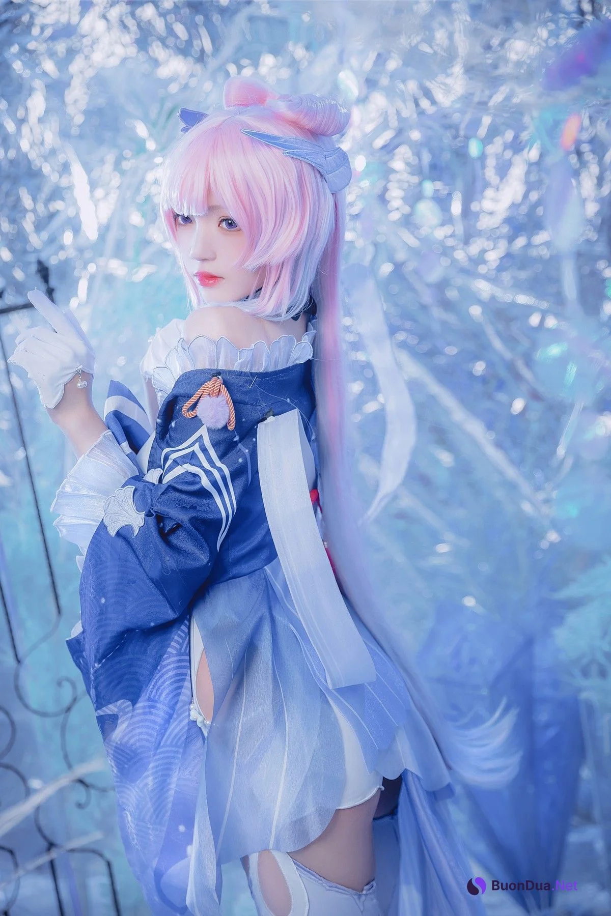 Cosplay 桜桃喵 珊瑚宫心海 - Photo 4