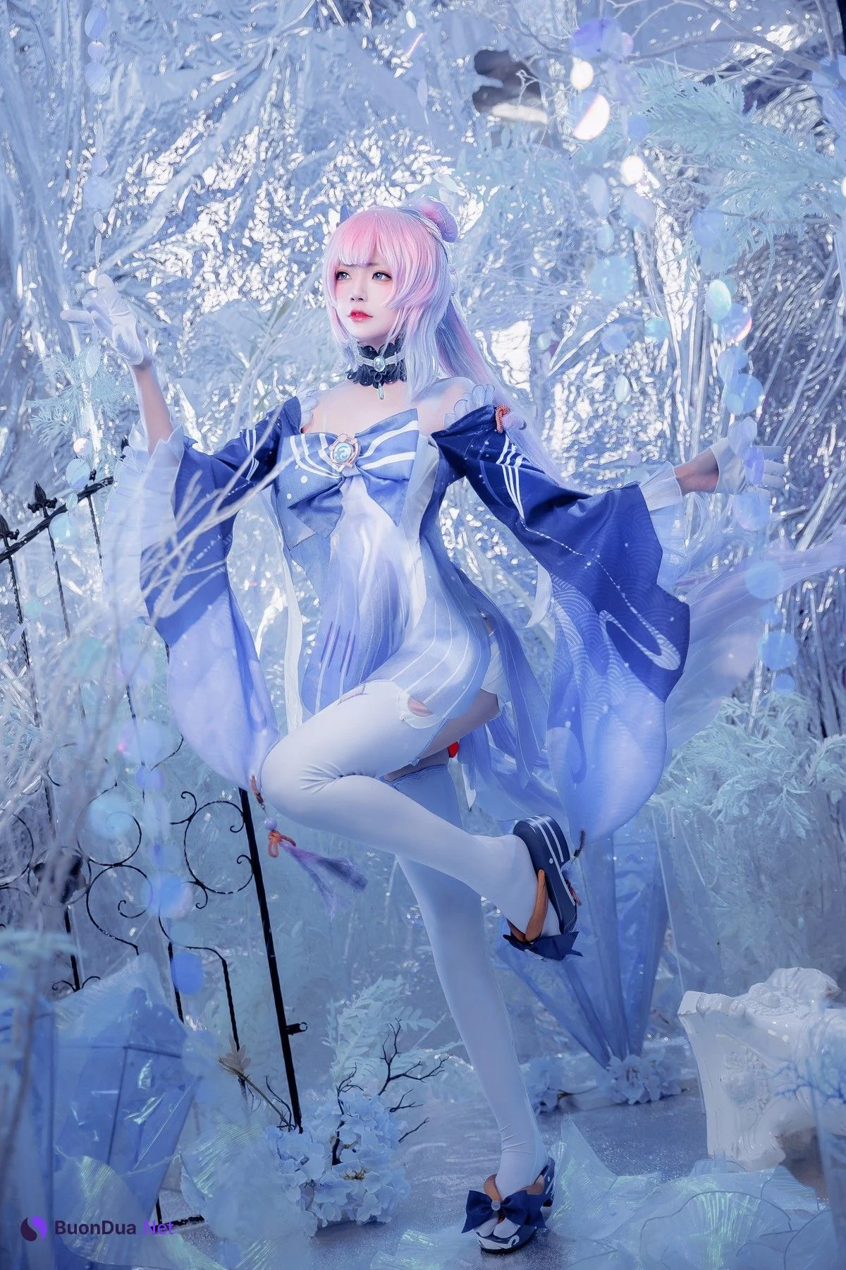 Cosplay 桜桃喵 珊瑚宫心海 - Photo 6