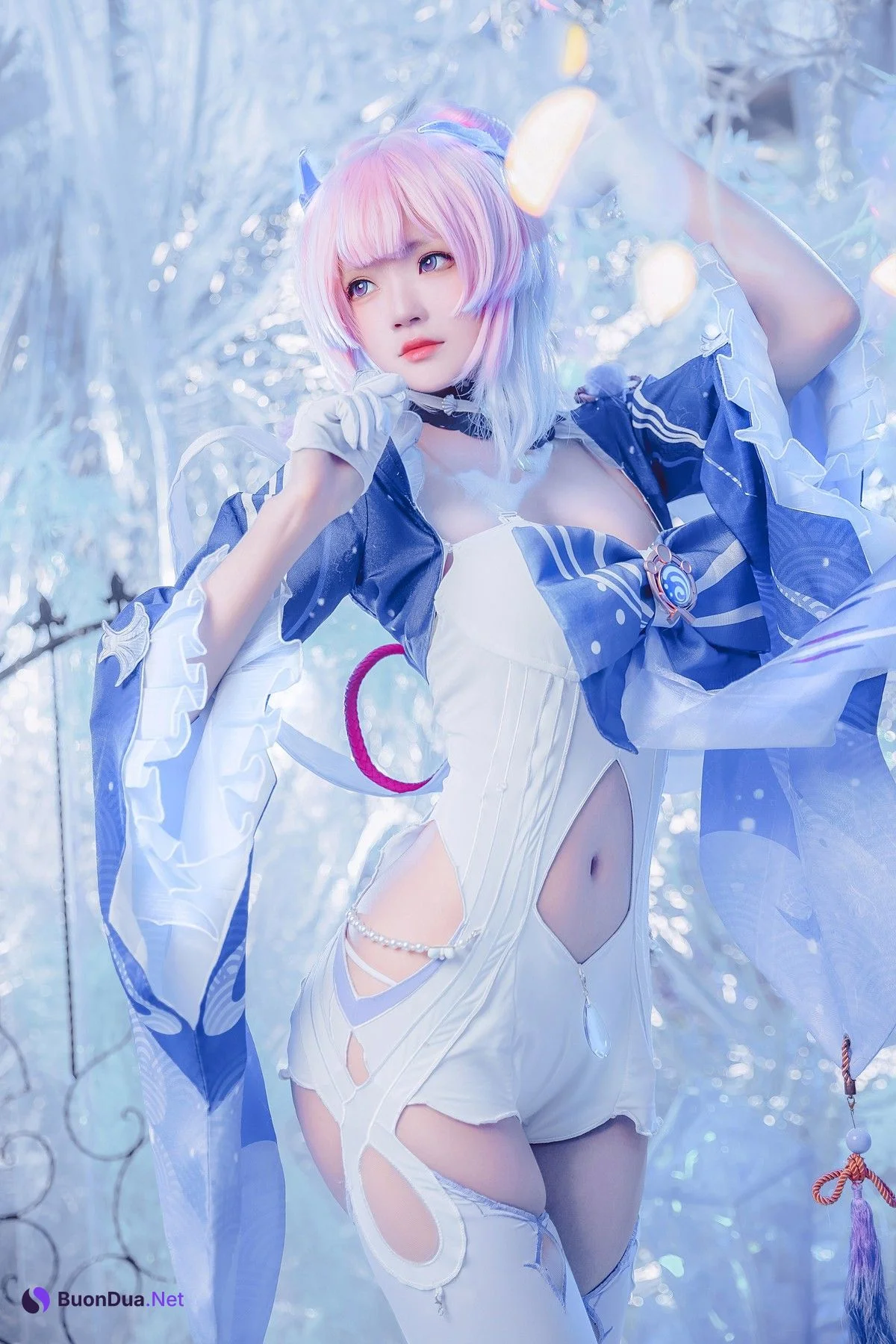 Cosplay 桜桃喵 珊瑚宫心海 - Photo 7