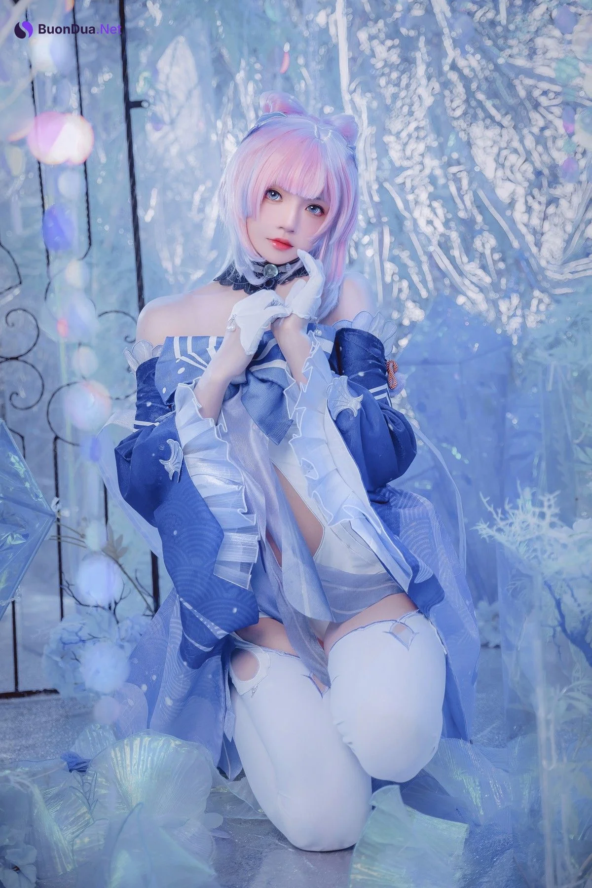 Cosplay 桜桃喵 珊瑚宫心海 - Photo 9
