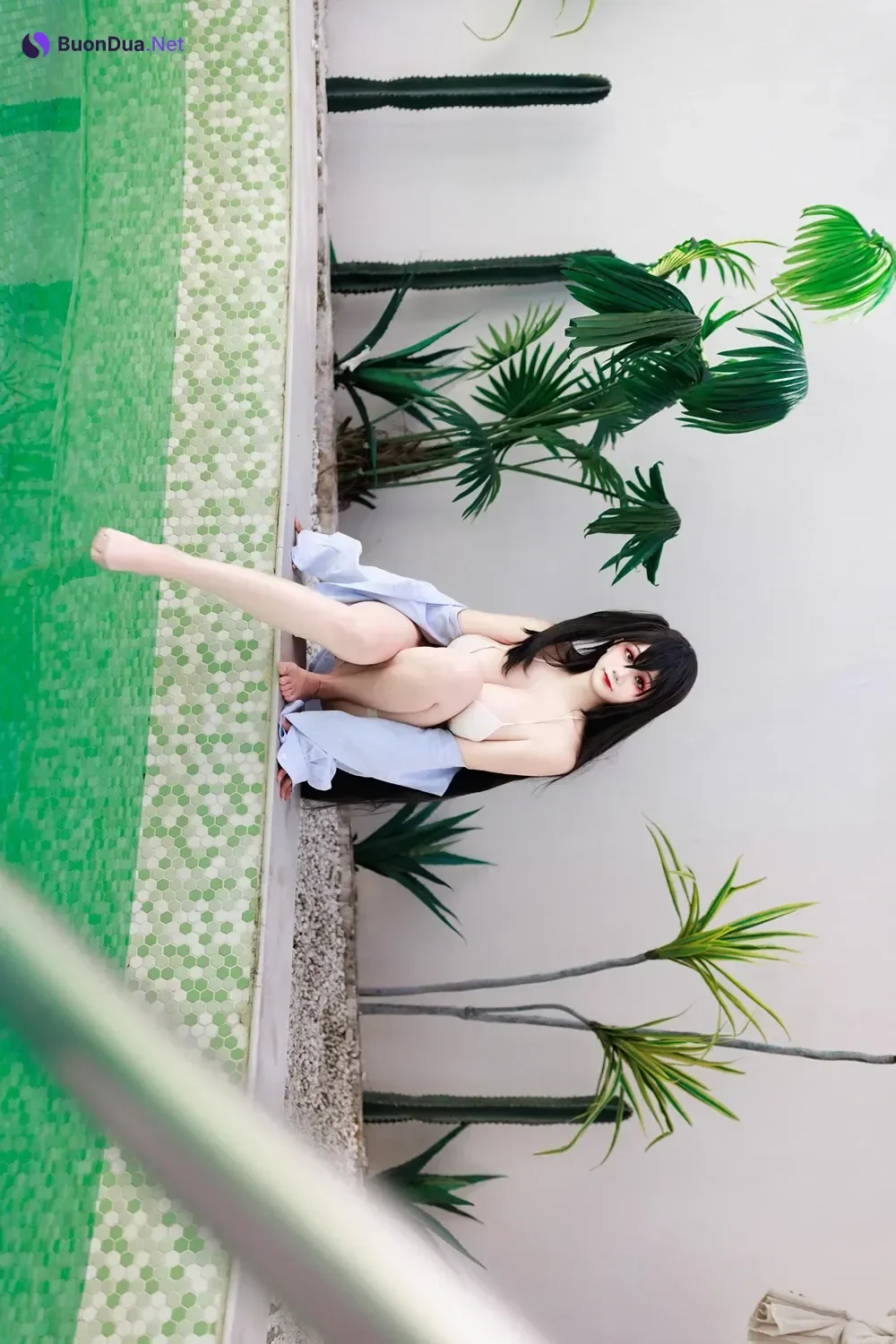 Cosplay 阿雪雪 – 大凤泳装 - Photo 10