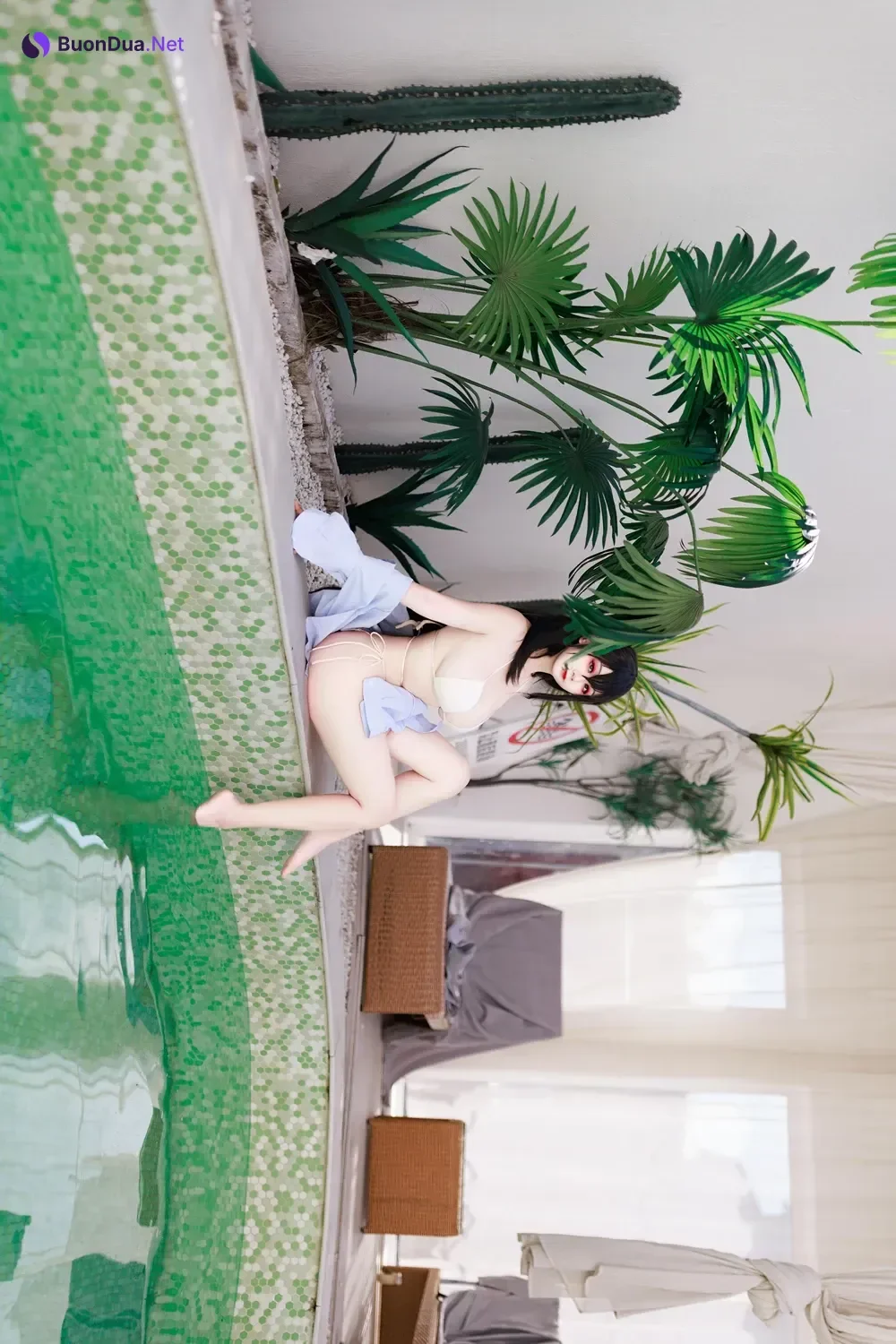 Cosplay 阿雪雪 – 大凤泳装 - Photo 12