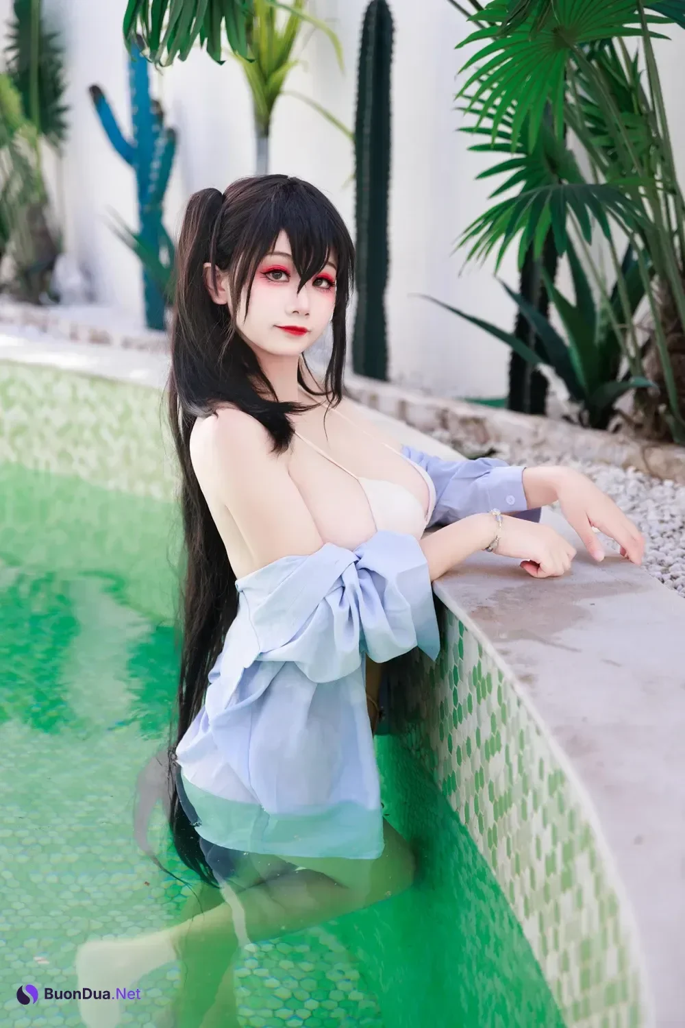 Cosplay 阿雪雪 – 大凤泳装 - Photo 17