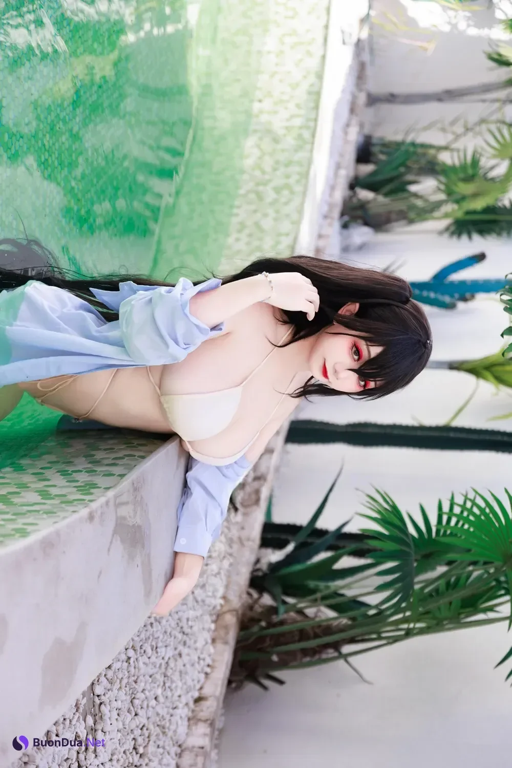 Cosplay 阿雪雪 – 大凤泳装 - Photo 18