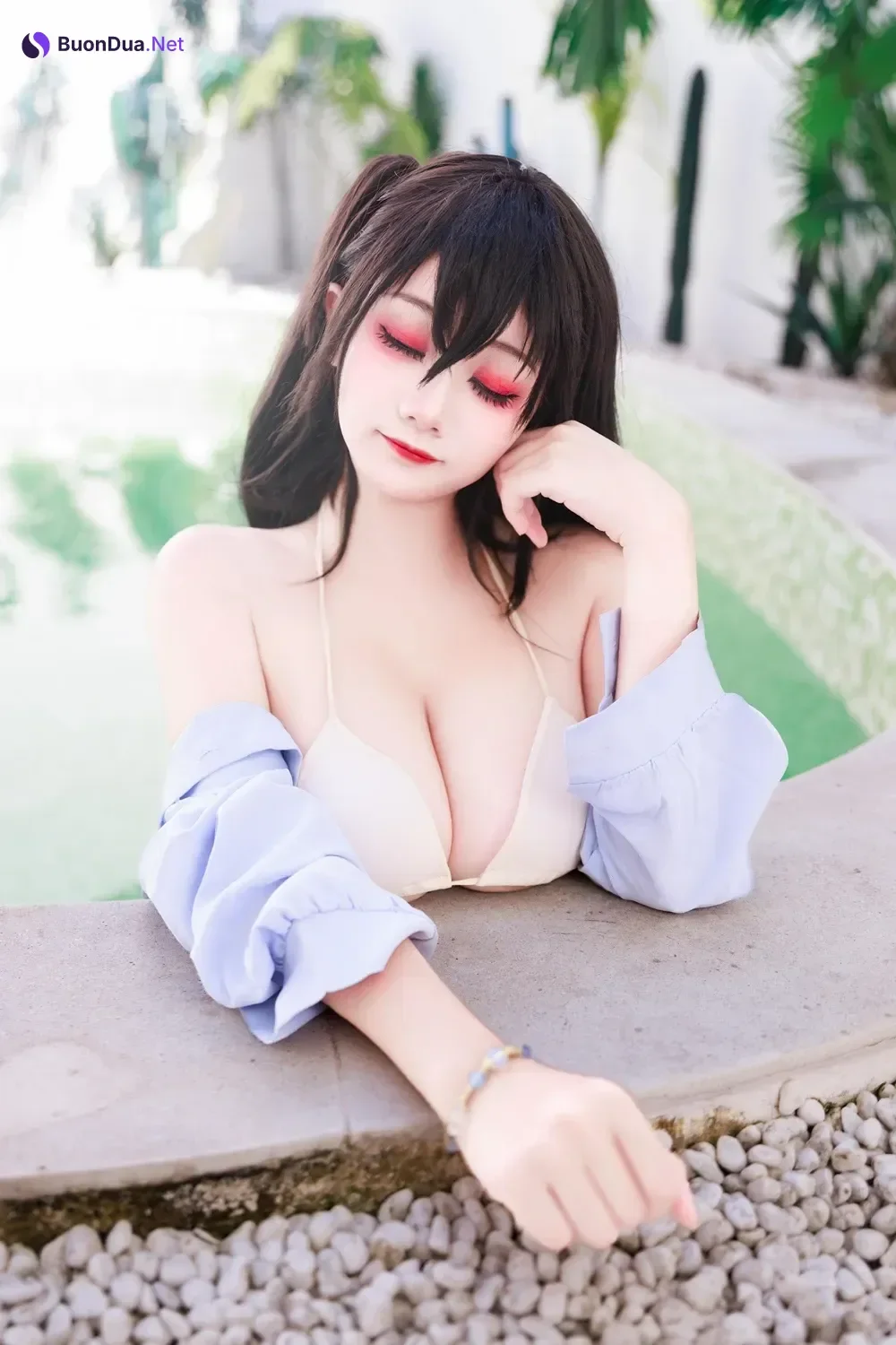 Cosplay 阿雪雪 – 大凤泳装 - Photo 19