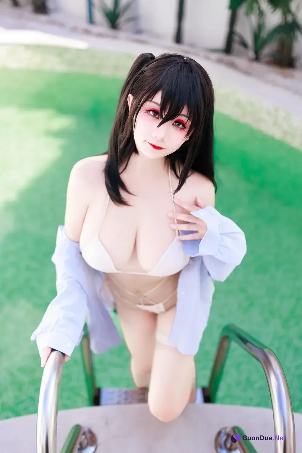 Cosplay 阿雪雪 – 大凤泳装 - Photo 3