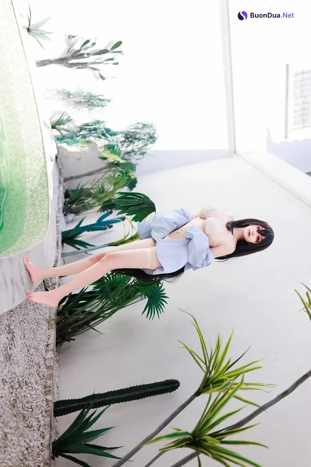 Cosplay 阿雪雪 – 大凤泳装 - Photo 7