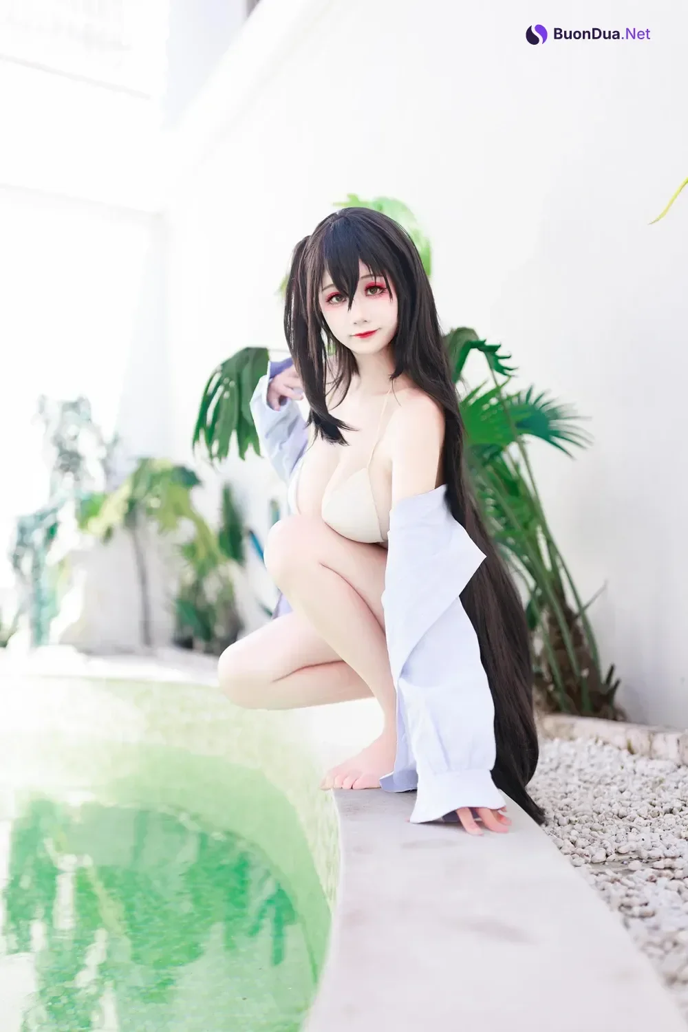 Cosplay 阿雪雪 – 大凤泳装 - Photo 9