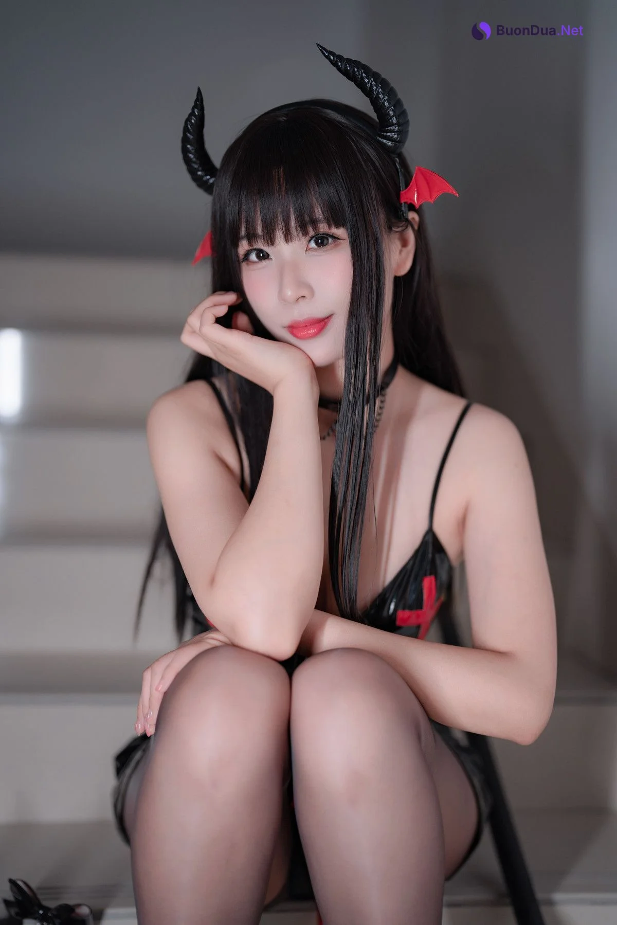 Cosplay 轩萧学姐 万圣节魅魔 - Photo 15