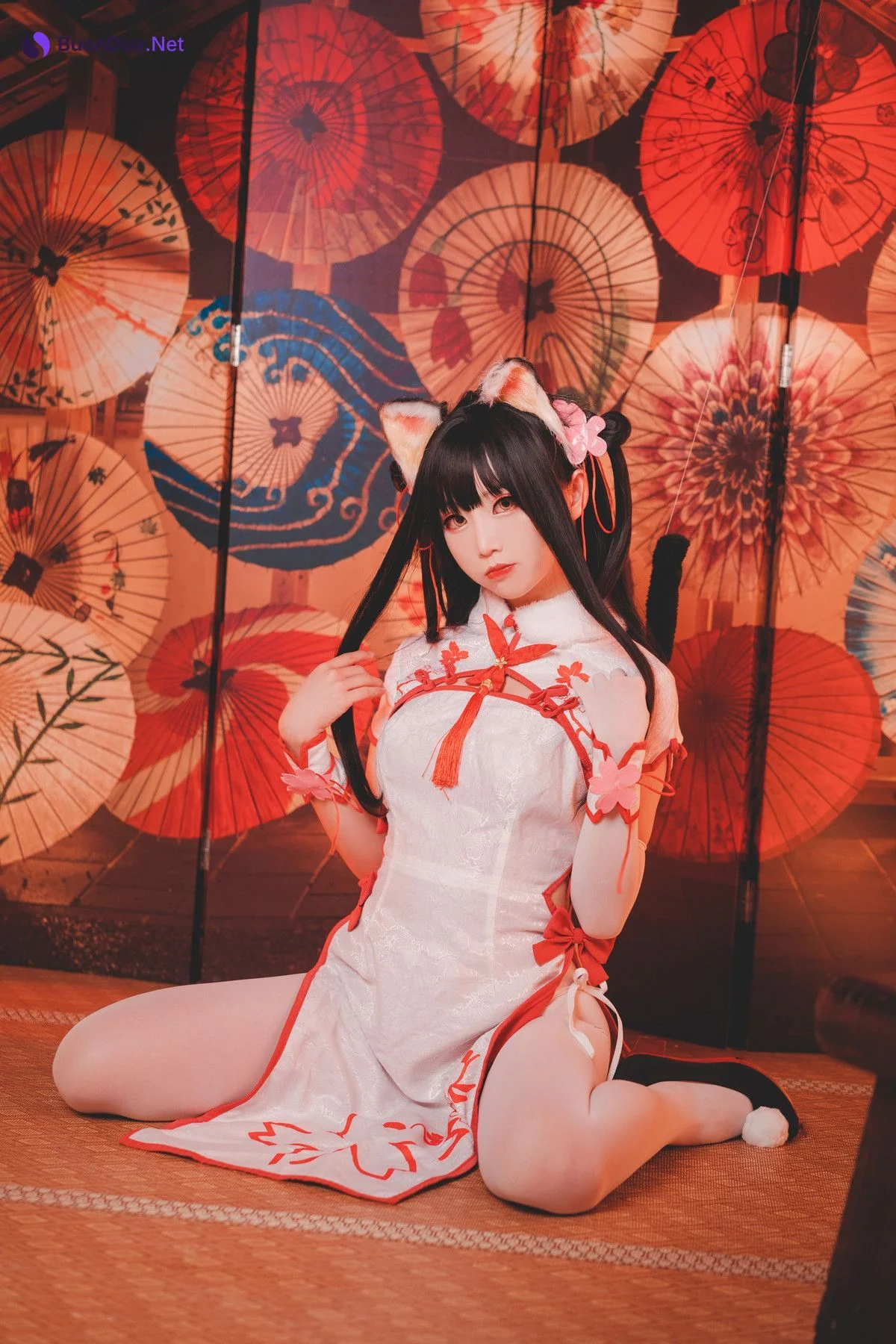 Cosplay 面饼仙儿 夕暮 斯卡哈女仆 - Photo 6