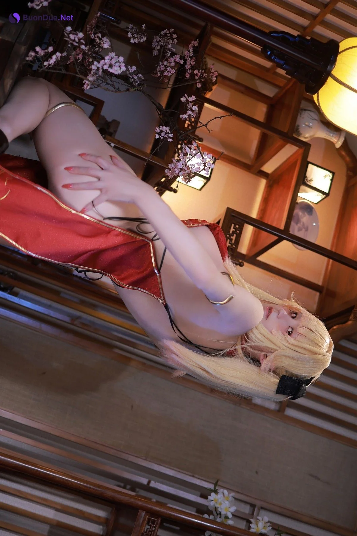 Cosplay 桜满三时 萌姬联合 旗袍 - Photo 16