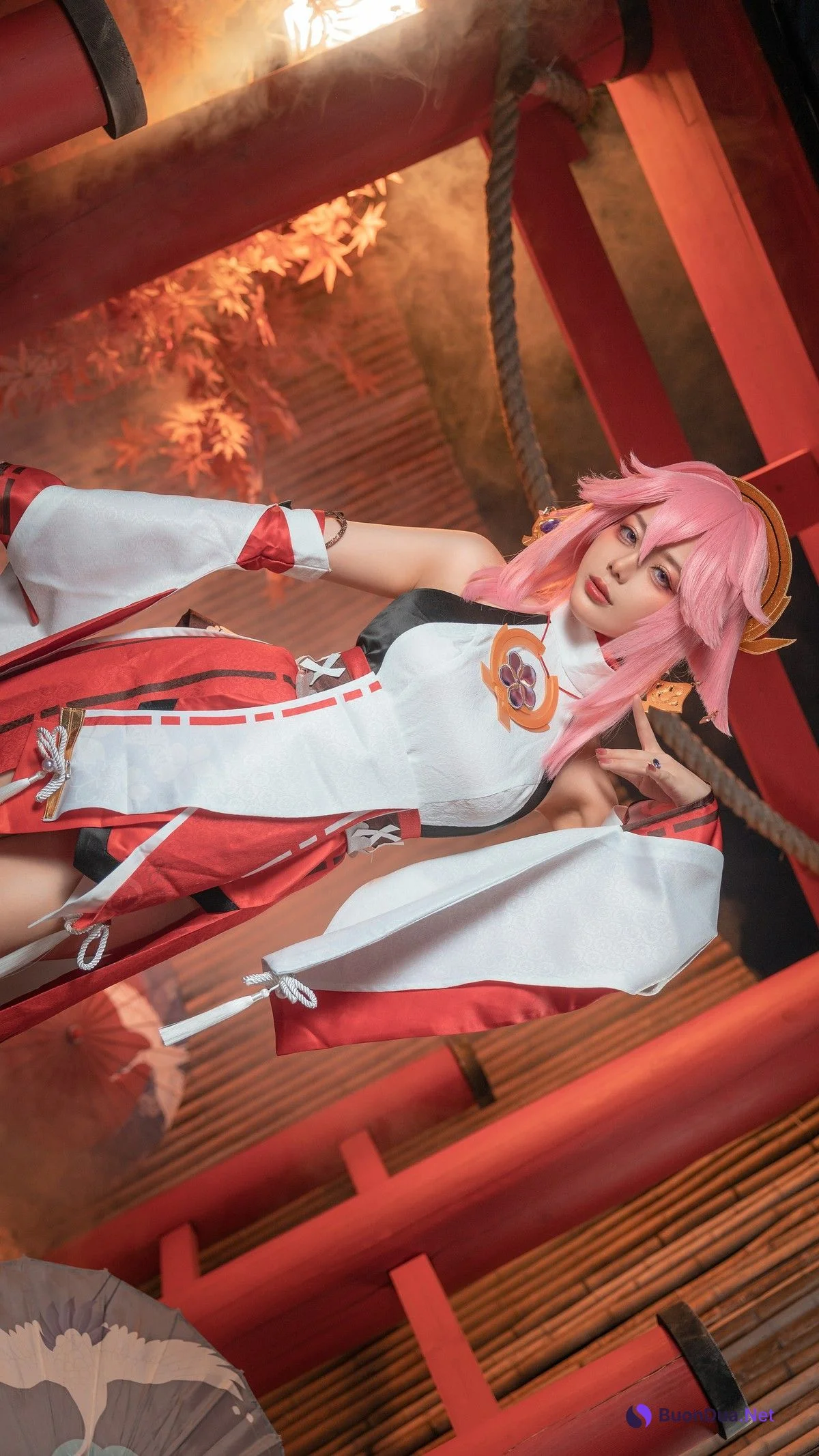 Cosplay 九言 八重神子 - Photo 12