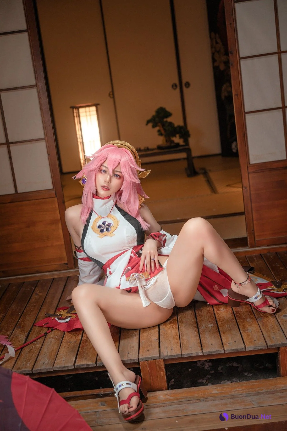 Cosplay 九言 八重神子 - Photo 19