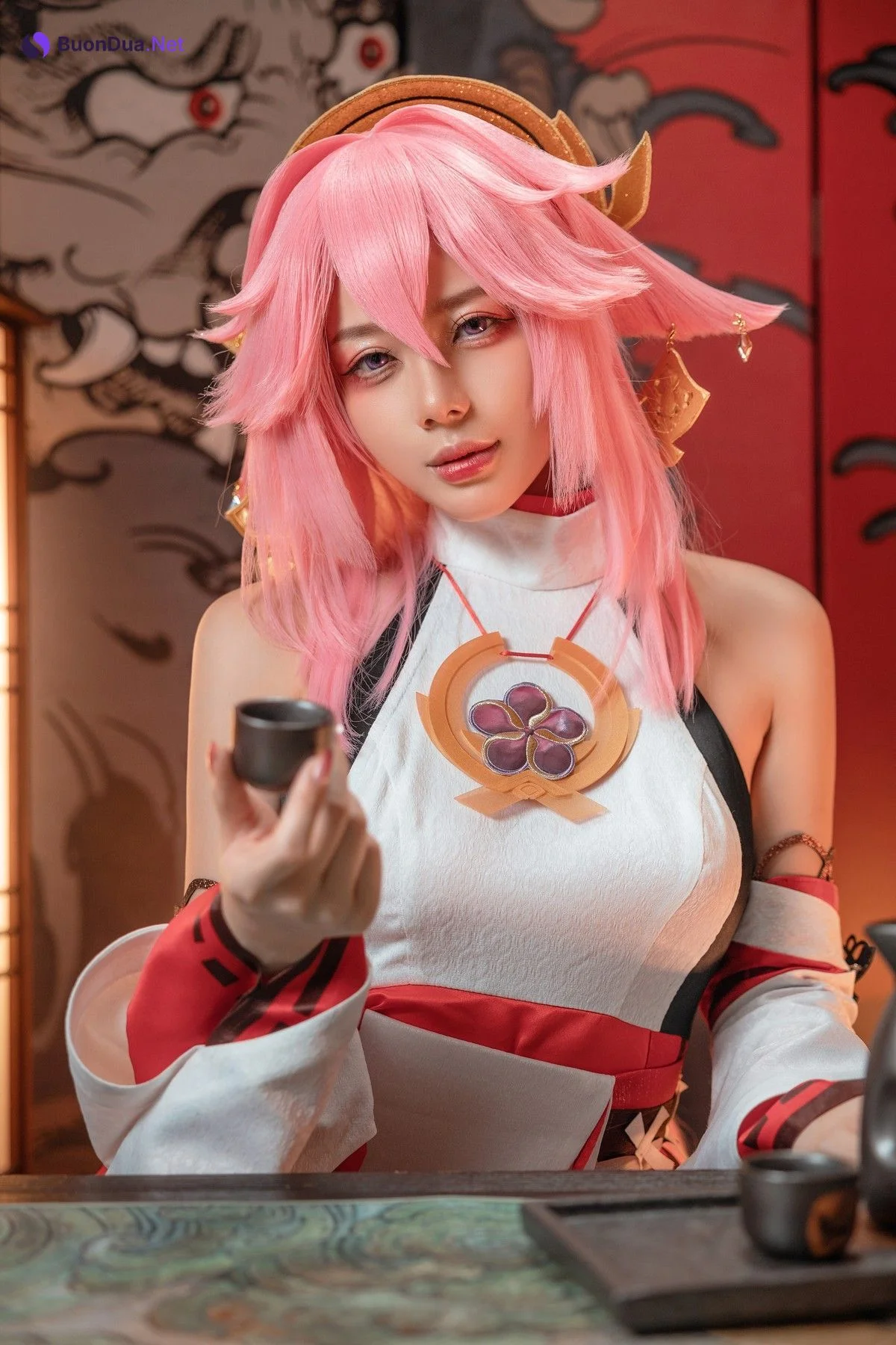 Cosplay 九言 八重神子 - Photo 3