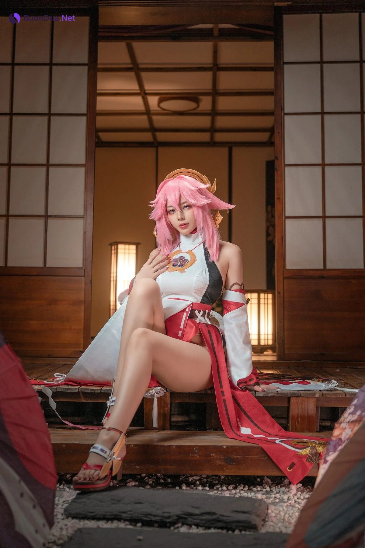 Cosplay 九言 八重神子 - Photo 6