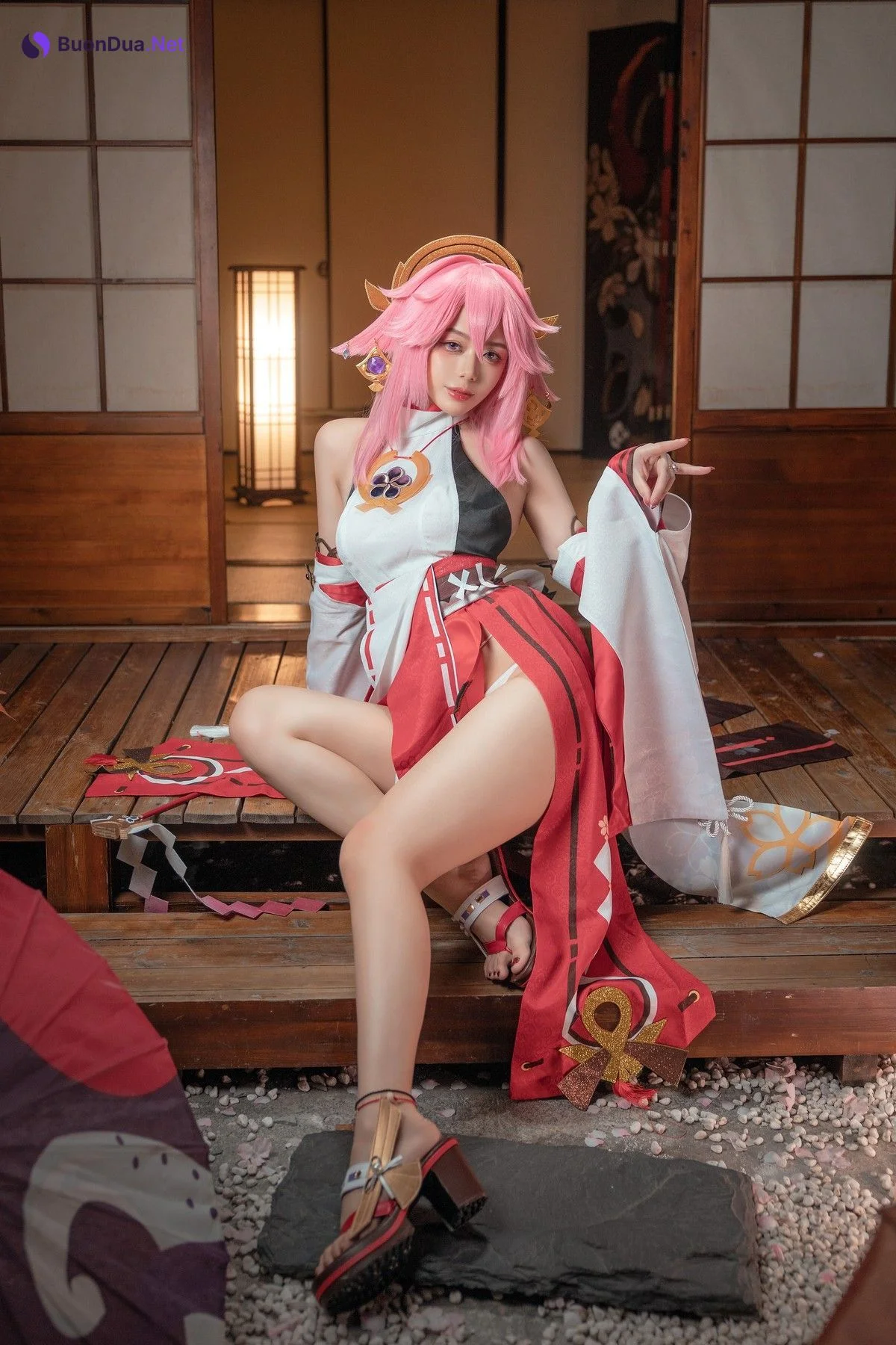 Cosplay 九言 八重神子 - Photo 8