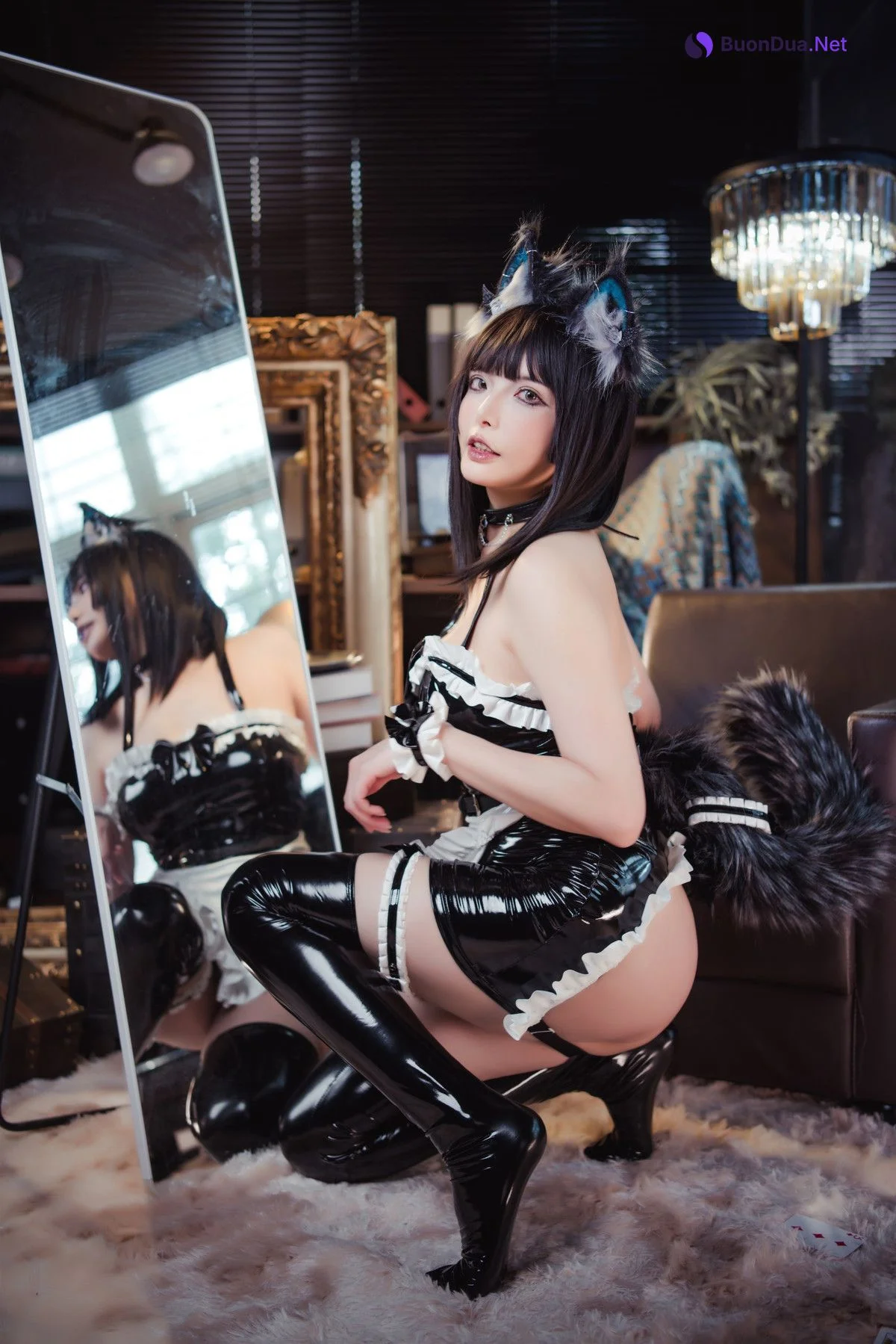 Cosplay 秋和柯基 夏小秋秋秋 猫女仆 - Photo 15