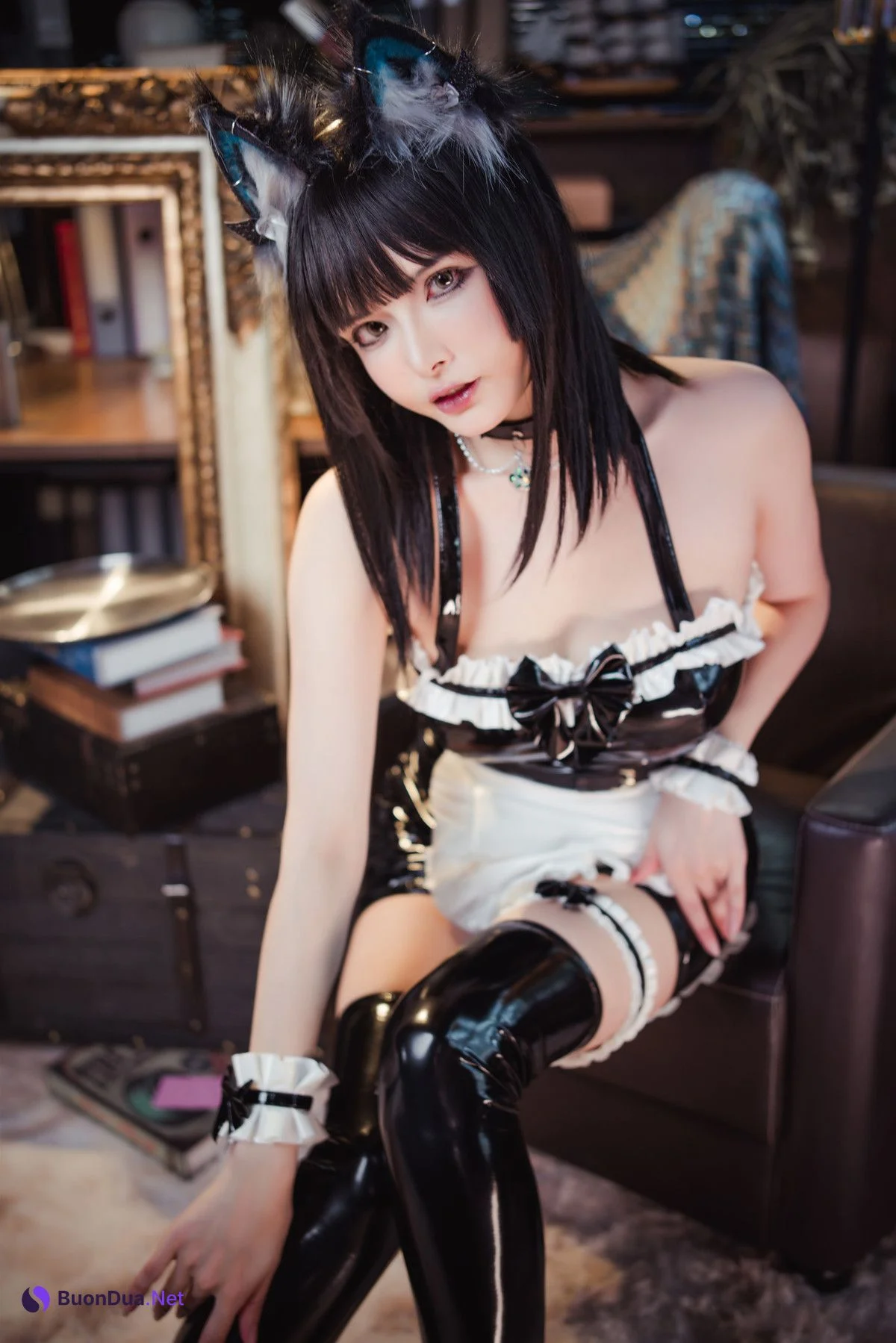 Cosplay 秋和柯基 夏小秋秋秋 猫女仆 - Photo 20