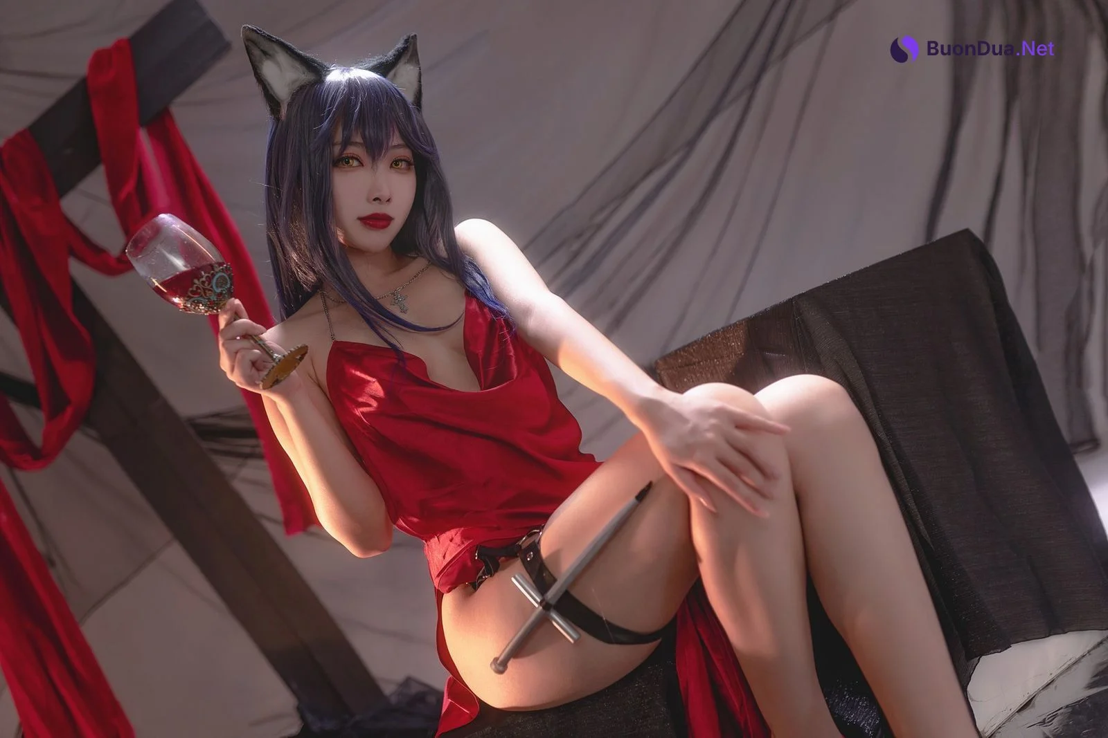 Cosplay 宮本桜 德克萨斯同人礼服 - Photo 12