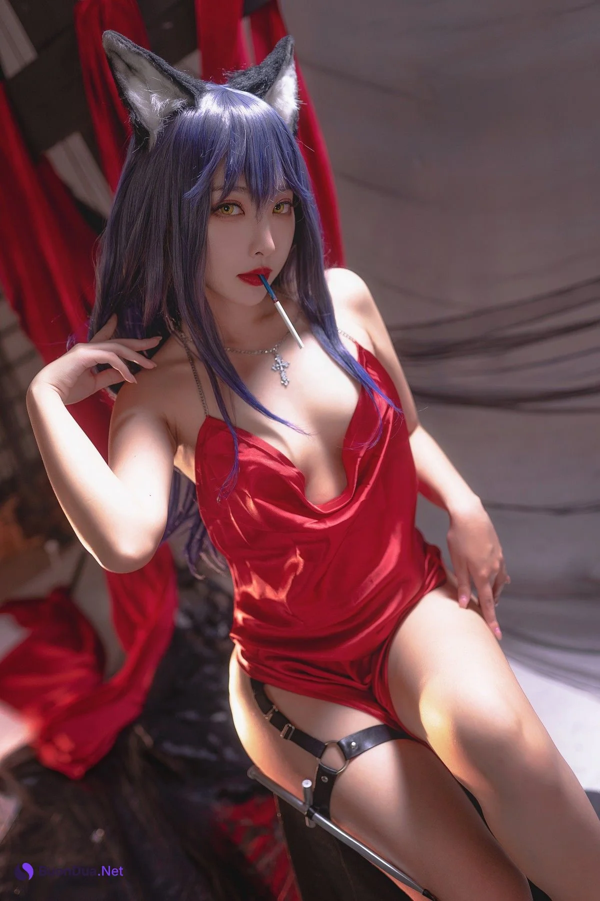 Cosplay 宮本桜 德克萨斯同人礼服 - Photo 15