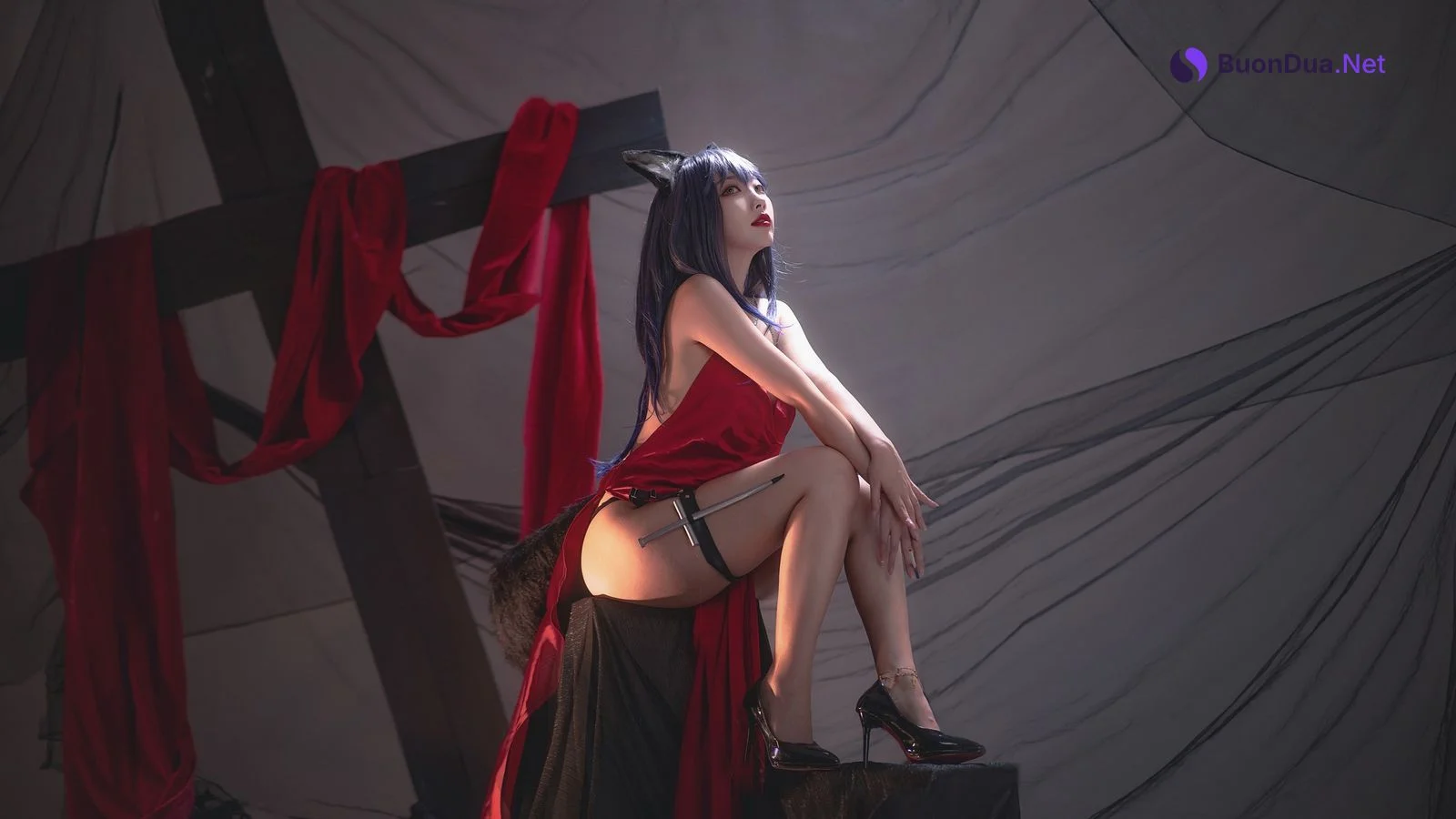 Cosplay 宮本桜 德克萨斯同人礼服 - Photo 16