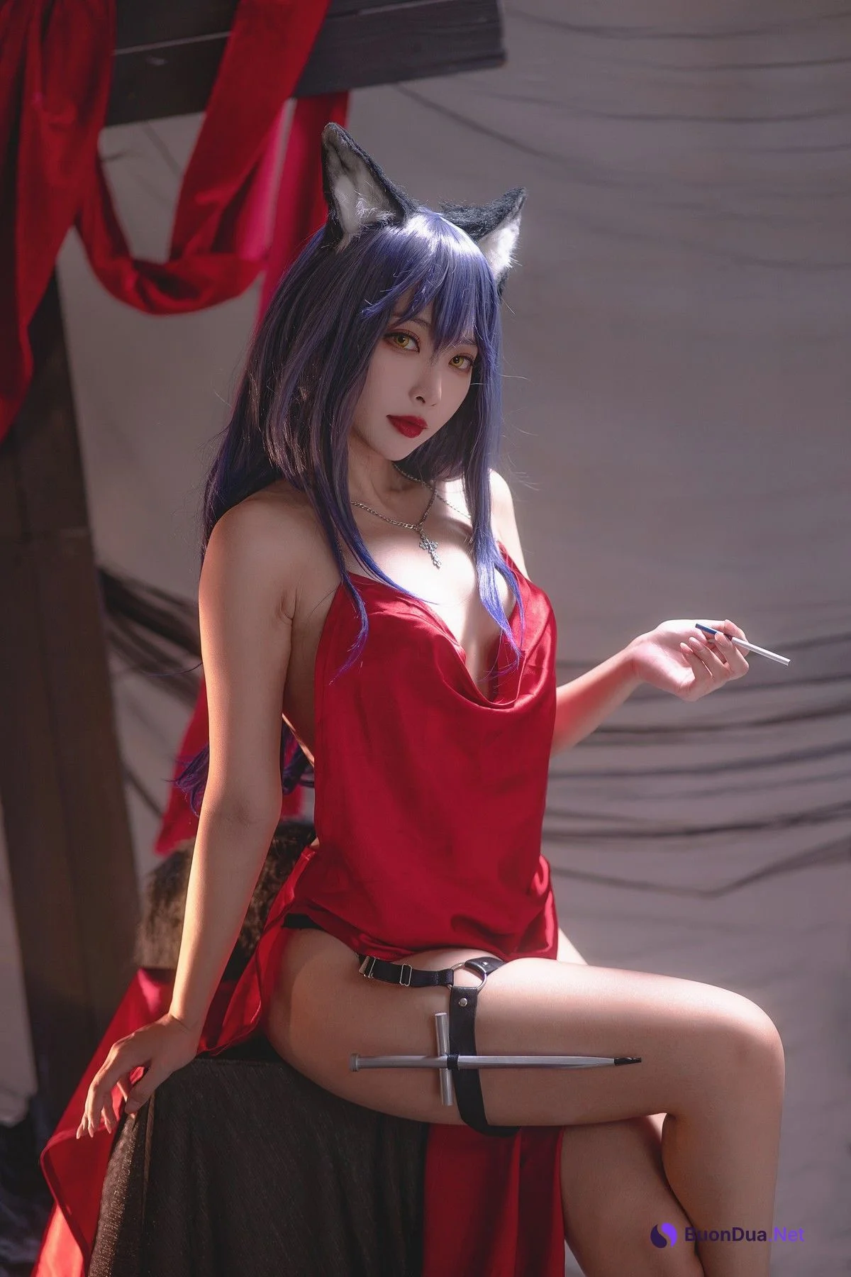 Cosplay 宮本桜 德克萨斯同人礼服 - Photo 18