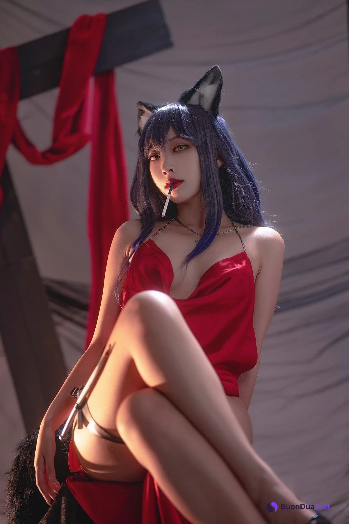 Cosplay 宮本桜 德克萨斯同人礼服 - Photo 8